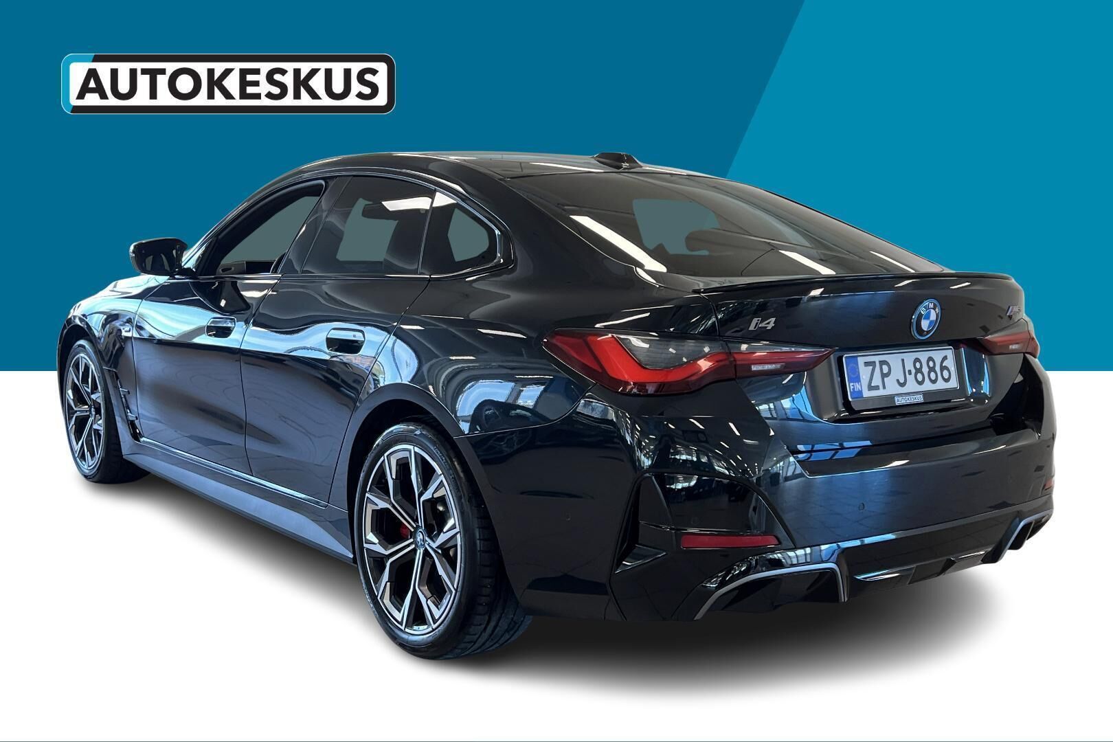 BMW I4 M50 iso kuva 6